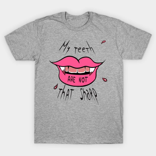 Sharp Teeth T-Shirt by Bootyfreeze